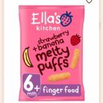ELLAS STRAWBERRY+BANANA PUFFS 6M