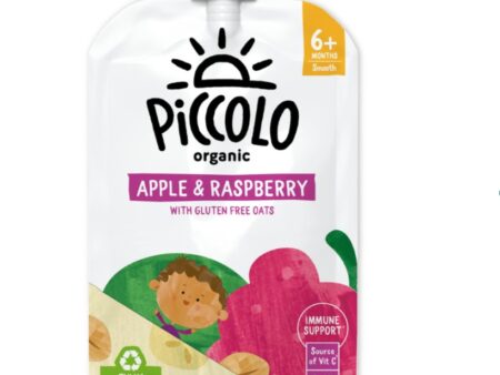 PICCOLO ORGANIC APPLE & RASPBERRY (6M+)
