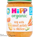 HIPP ORGANIC VEG WITH SWEET POTATO &CHICKEN (190G)7M+