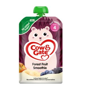 Cow & Gate Forest Fruit Smoothie baby food for 4 months and older