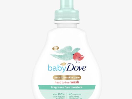 Baby Dove Sensitive Skin Care Head to Toe Wash for delicate baby skin