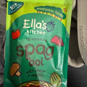 Ella’s Kitchen Lip Smacking Spag Bol with Cheese and Veggies for babies 10 months and older