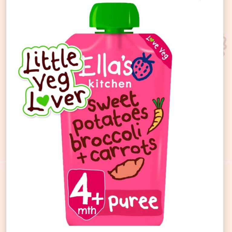 ELLAS KITCHEN SWEET POTATO BROCCOLI+CARROT 4M+