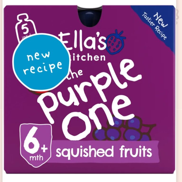 ELLAS KITCHEN PURPLE ONE (Squished fruits)6M+