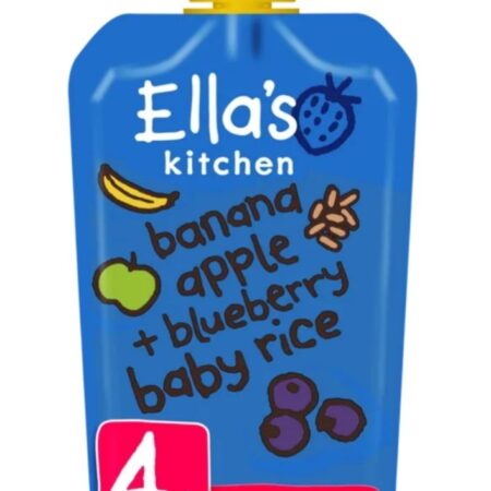 ELLAS KITCHEN BANANA APPLE + BLUEBERRY BABY RICE (4M+)