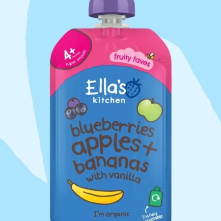 ELLAS KITCHEN BLUEBERRIES, APPLE+ BANANAS (VANILA)