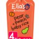 ELLAS PEAR+ PEACH BABY RICE 4M+