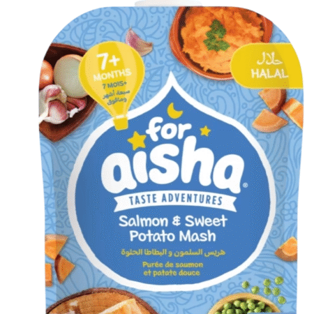FOR AISHA SALMON &SWEET POTATO MASH 7M+(130G)