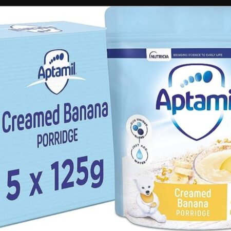 APTAMIL CREAMED BANANA PORRIDGE BUNDLE (5×125g)