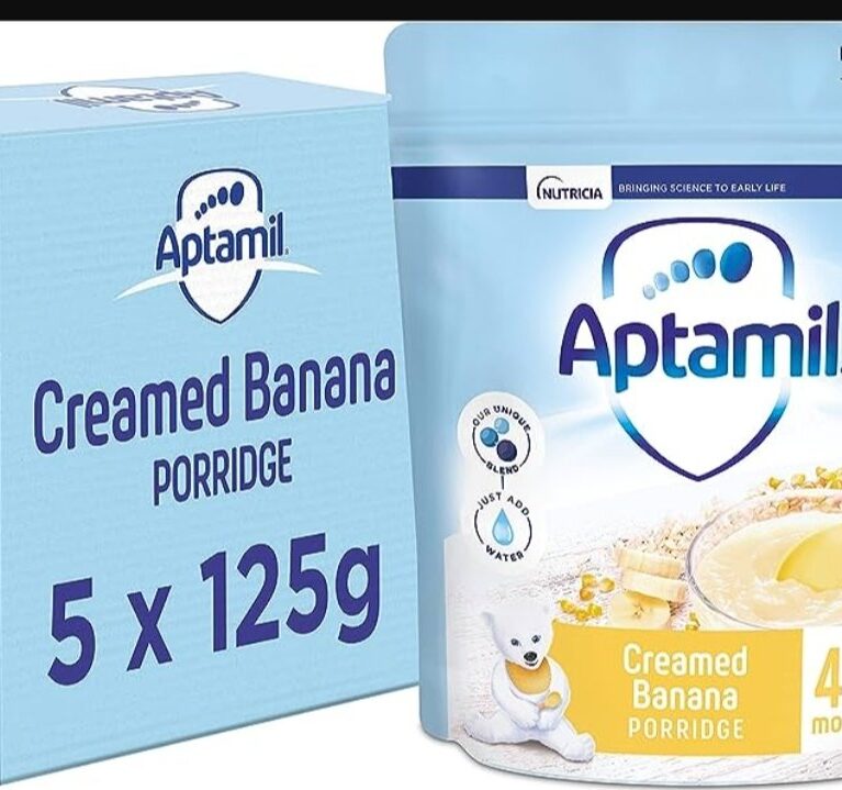 APTAMIL CREAMED BANANA PORRIDGE BUNDLE (5×125g)