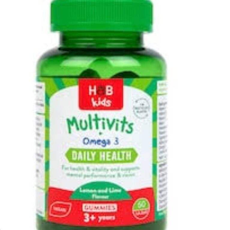 H&B KIDS MULTIVITES+ OMEGA 3( 1×60) 3yrs+
