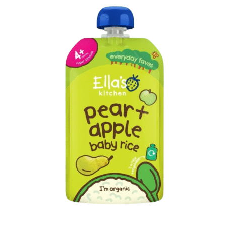 ELLAS KITCHEN PEAR APPLE & BABYRICE 4M+