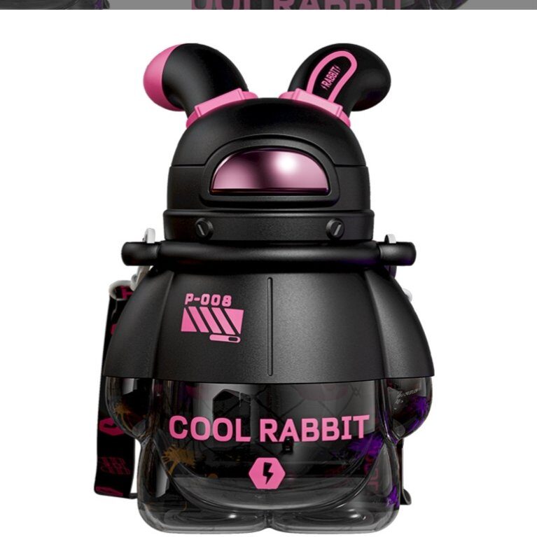 TODDLER COOL RABBIT ROBOT BOTTLE