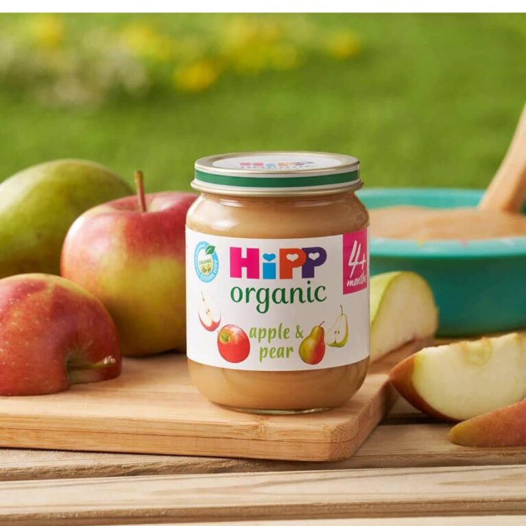 HIPP ORGANIC APPLE PEAR(4M+)