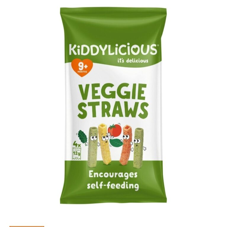 KIDDILICOUS VEGGIE STRAWS 9M+