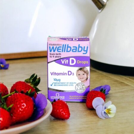WELLBABY VITAMIN D FROM BIRTH -4YRS