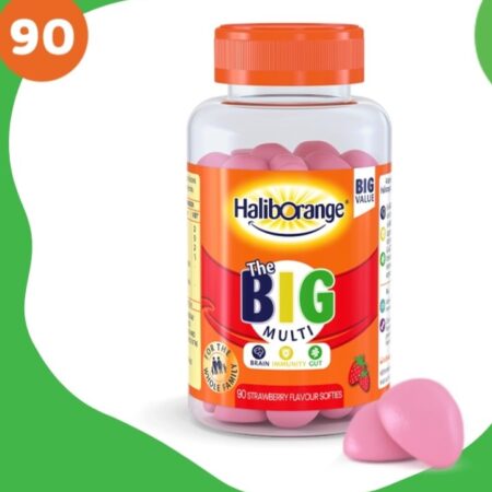 HALIBORANGE BIG BIG MULTI (90SOFTIES) 3yrs +BRAIN +IMMUNITY+GUT