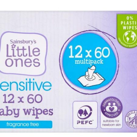 LITTLE ONES SENSITIVE WIPES 12×60