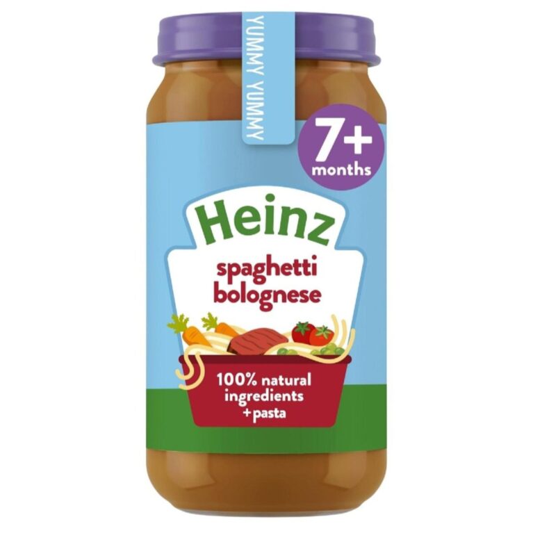HEINZ SPAGHETTI BOLOGNESE 7M+