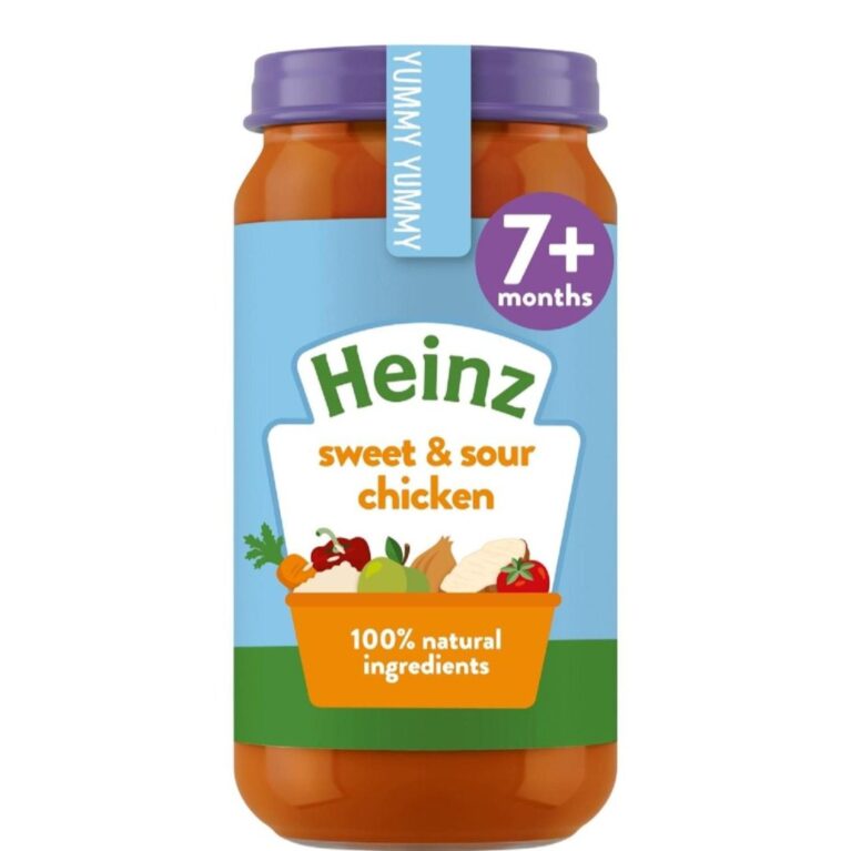 HEINZ SWEET AND SOUR CHICKEN200gram (7m+)