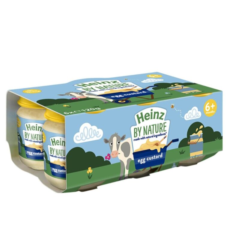 HEINZ EGG CUSTARD 6M+