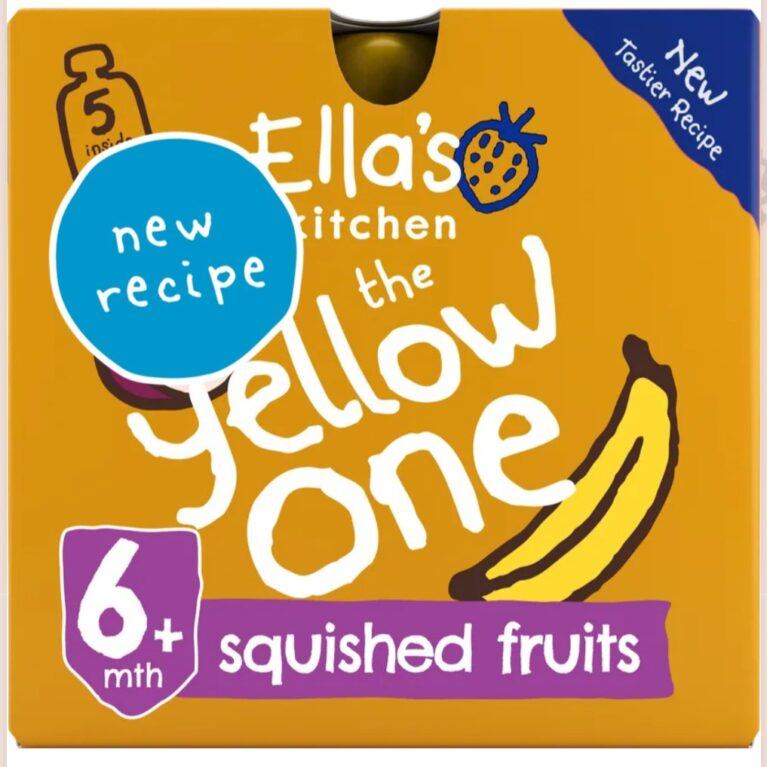 ELLAS KITCHEN YELLOW ONE(Squished fruits) 6m+