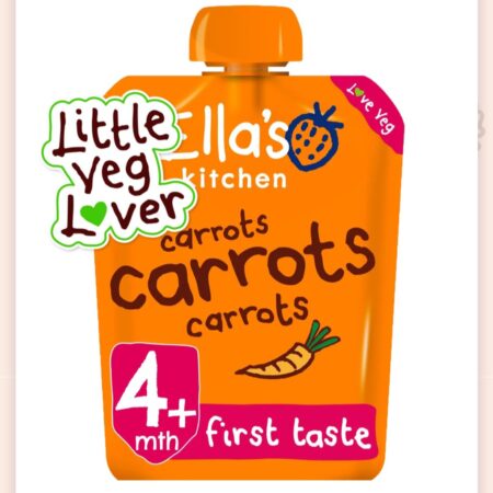 ELLA'S KITCHEN CARROT (FIRST TASTE)4M+(1×4)
