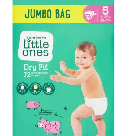 LITTLE ONES NAPPIES (5)11-17kg