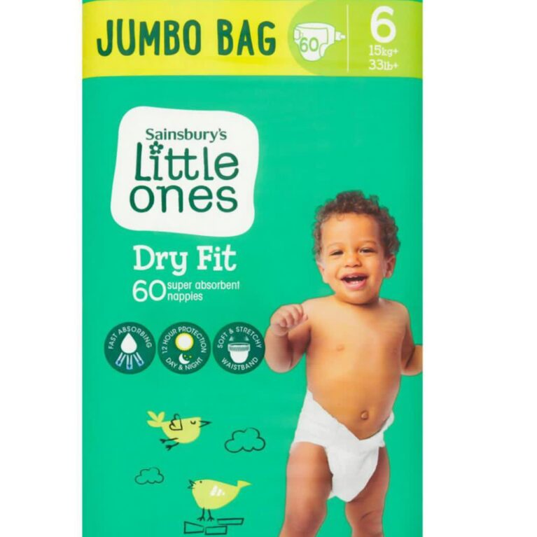 LITTLE ONES NAPPY  6(1×60) DRY COMFORT 15kg+