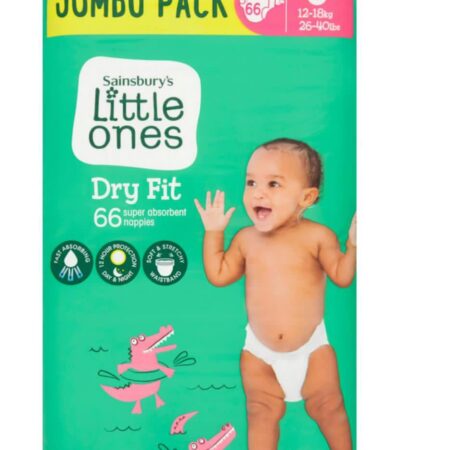 LITTLE ONES NAPPY 5+(66) DRY FIT