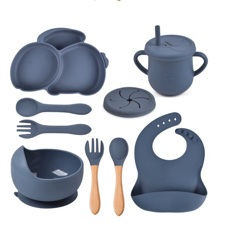 8 SETS BABY FEEDING SETS