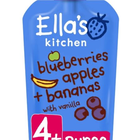 ELLAS KITCHEN BLUEBERRIES, APPLE+ BANANAS (VANILA)