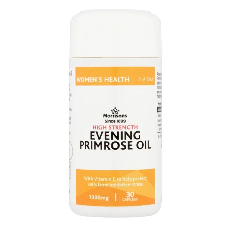 MORRISONS EVENING PRIMROSE OIL 1000MG