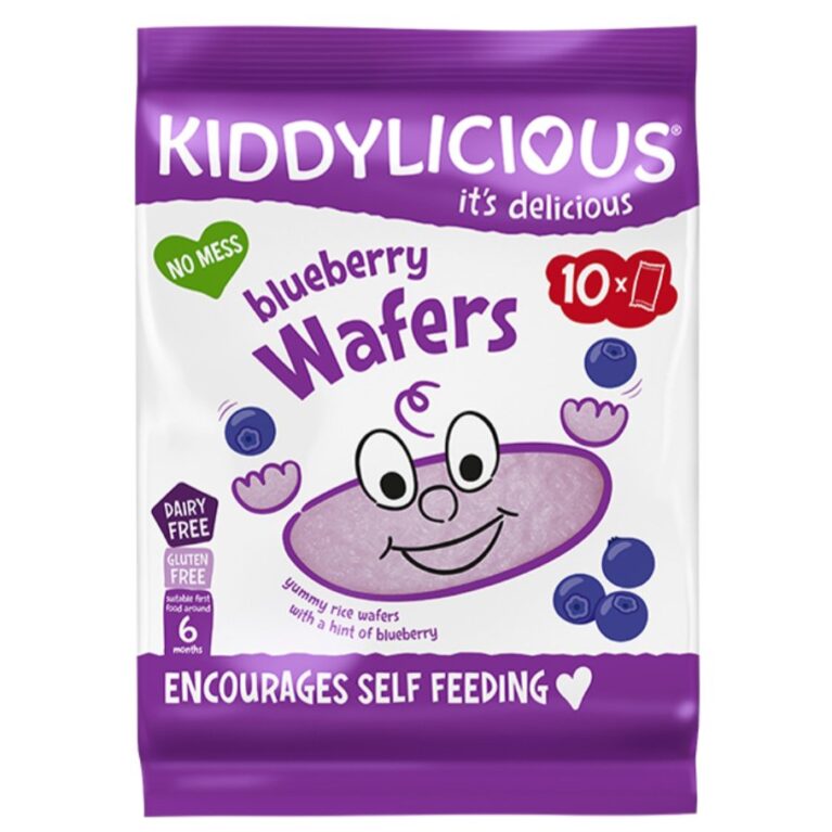 KIDDILYLICIOUS BLUEBERRY WAFERS MAXI(6M+)