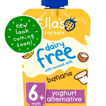 ELLAS KITCHEN BANANA ALTERNATIVE WITH COCONUT MILK (DIARY FREE)6M+