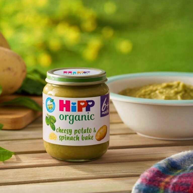 HIPP ORGANIC CHEESY POTATOES AND SPINACH BAKE(6M+)