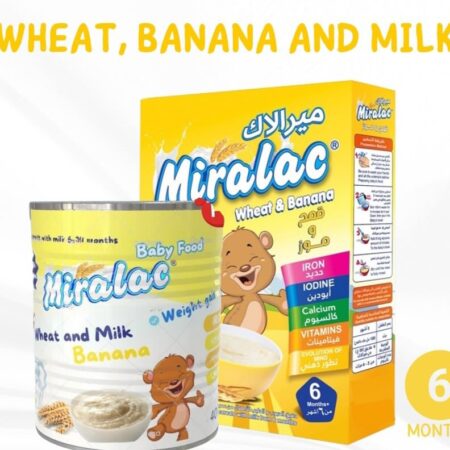 MIRALAC WHEAT & BANANA (600g) COMBO DEALS