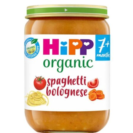 HIPP ORGANIC SPAGHETTI BOLOGNESE (190G)7M+