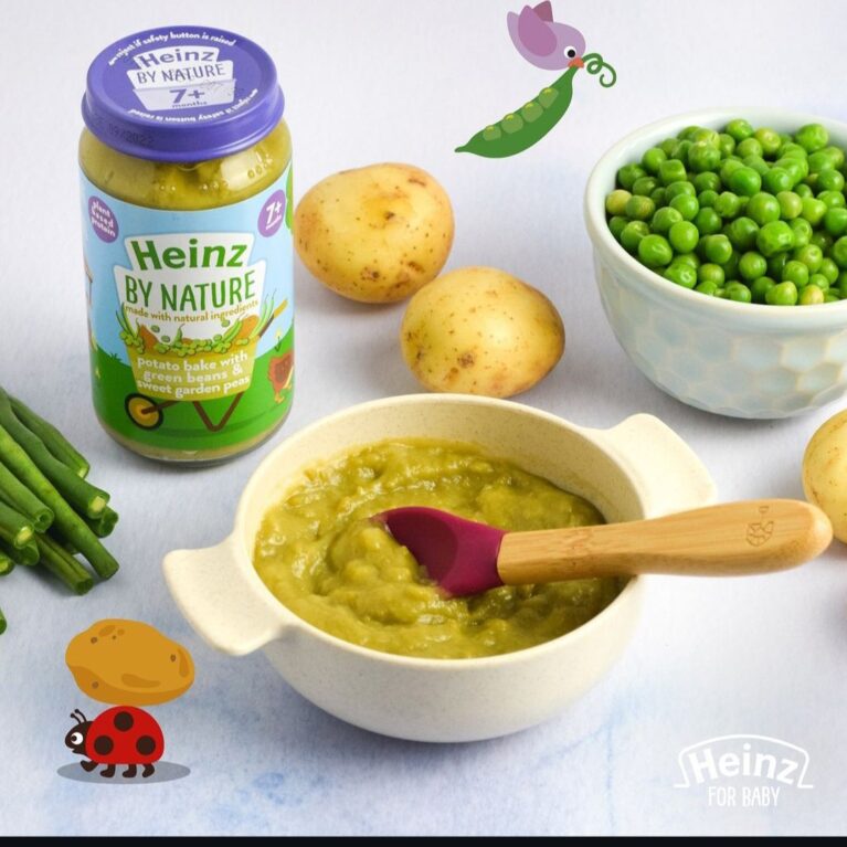 HEINZ POTATO BAKE WITH GREEN BEAN & SWEET GARDEN PEA