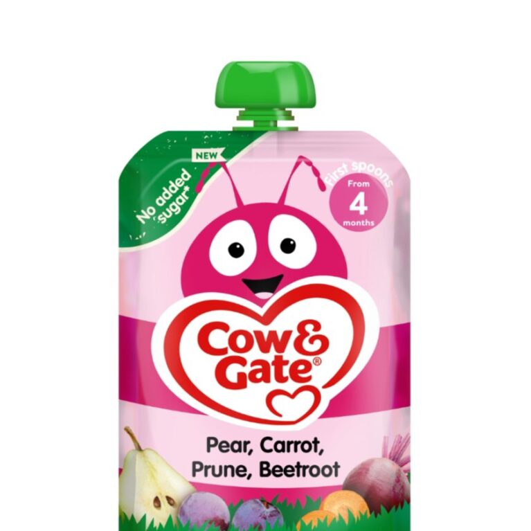 COW & GATE PEAR CARROT PRUNE & BEETROOT 4M+