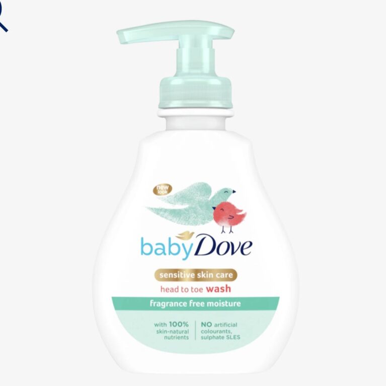 BABY DOVE SENSITIVE SKIN CARE HEAD TO TOE WASH (400ML)