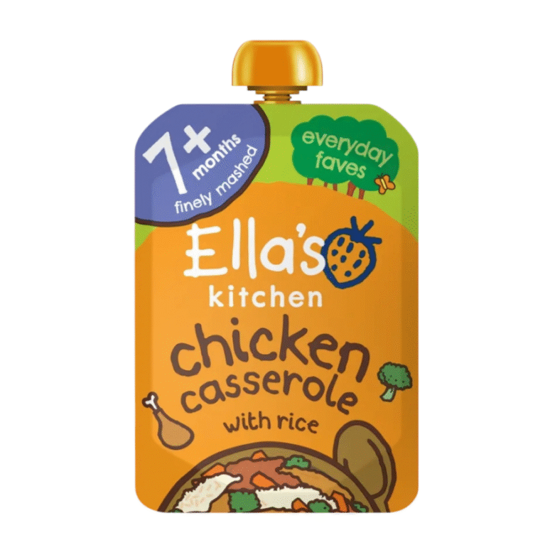 ELLAS KITCHEN CHICKEN CASSEROLE WITH RICE (7M+) 130g