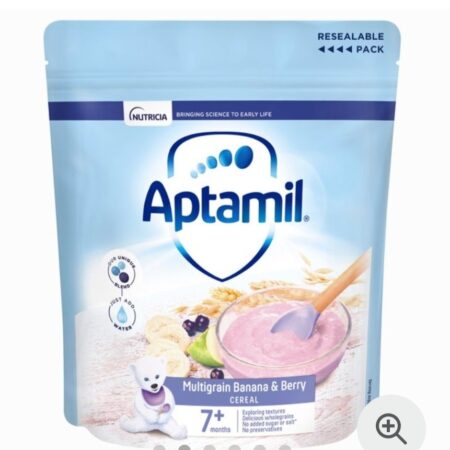 APTAMIL BANANA AND BERRY MULTIGRAIN BUNDLE (200g×5) 7M+