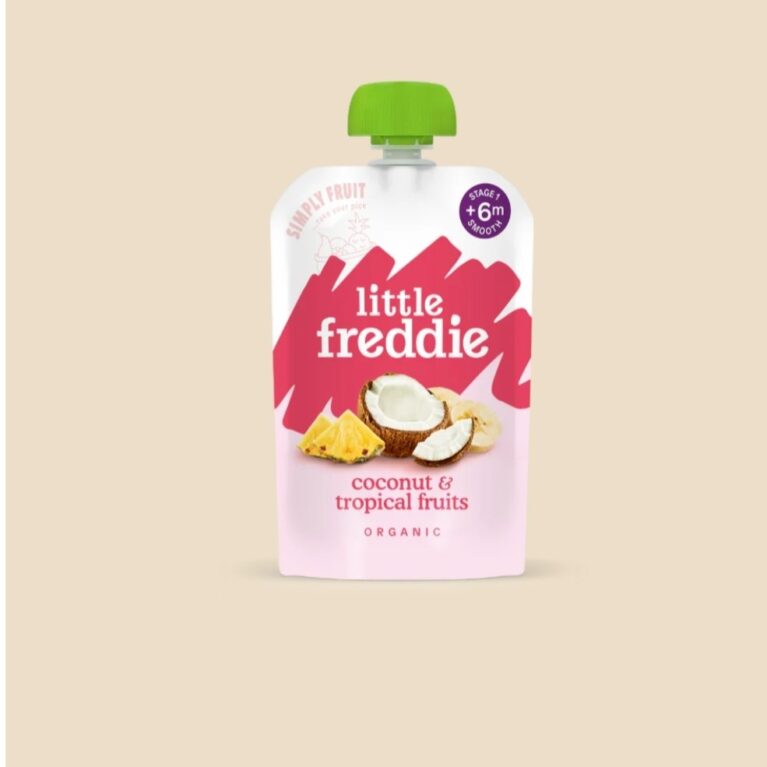 LITTLE FREDDIE COCONUT TROPICAL FRUITS 6m+