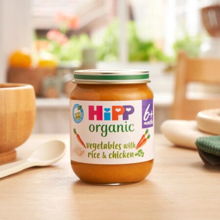 HIPP ORGANIC VEGETABLES RICE & CHICKEN