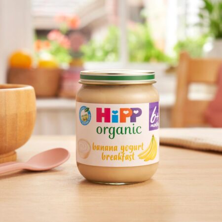 HIPP ORGANIC BANANA BREAKFAST & YOGORT 6m+(125g)