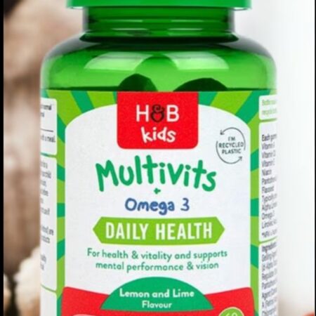 H&B KIDS MULTIVITES+ OMEGA 3( 1×60) 3yrs+