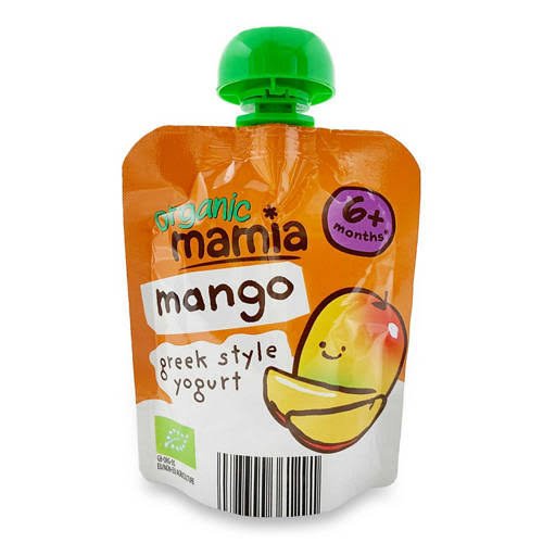 MAMIA ORGANIC MANGO GREEK YOGORT (6M+)90g