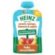 HEINZ PEACH, MANGO, BANANA & APPLE BABY FOOD FRUIT PUREE POUCH 6+ MONTHS 100g