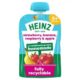 HEINZ STRAWBERRY, BANANA, RASPBERRY & APPLE BABY FOOD FRUIT PUREE POUCH 100g